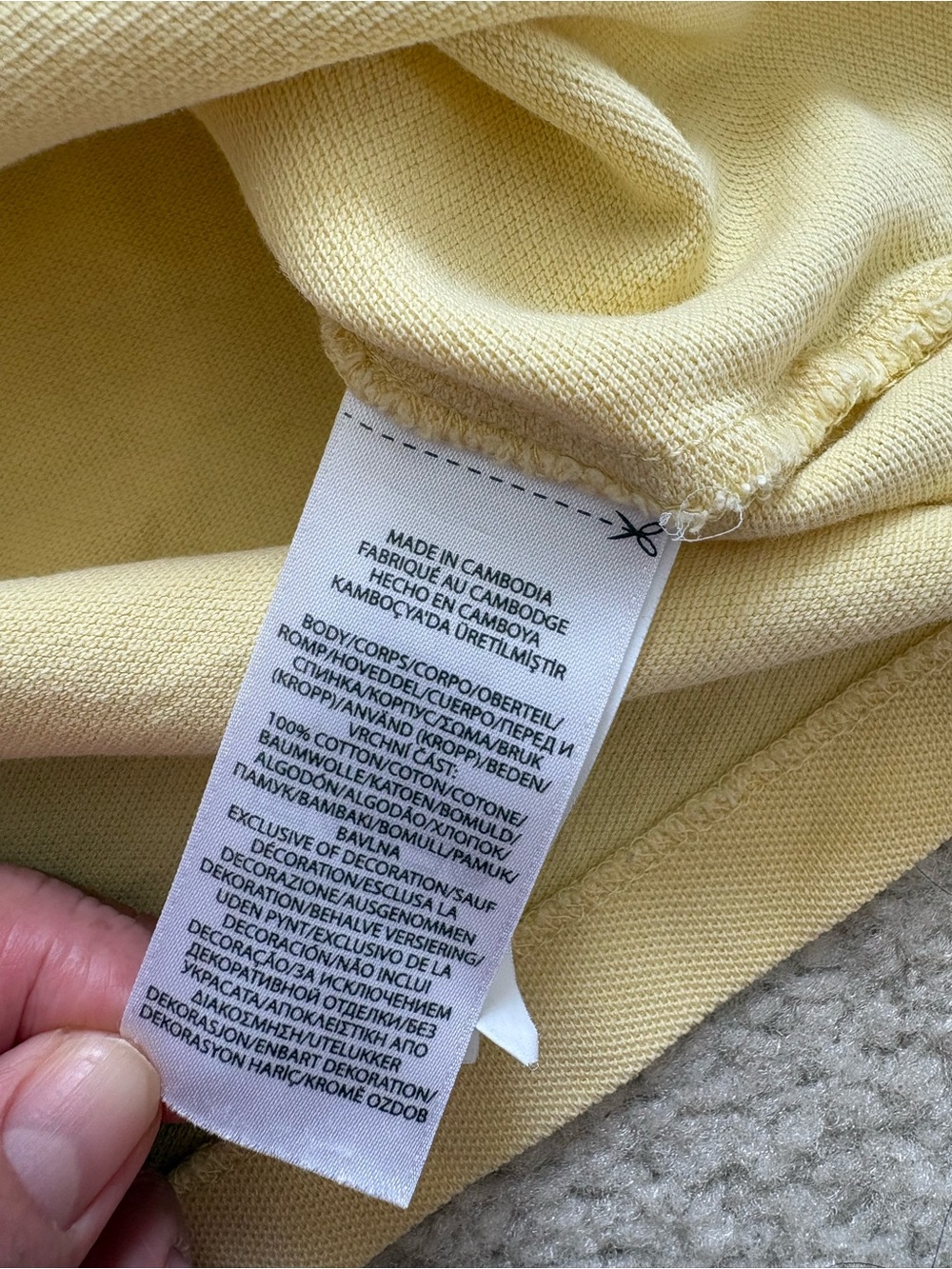 Polo Ralph Lauren yellow iconic classic mesh polo shirt sz L preppy old money - Picture 5 of 6